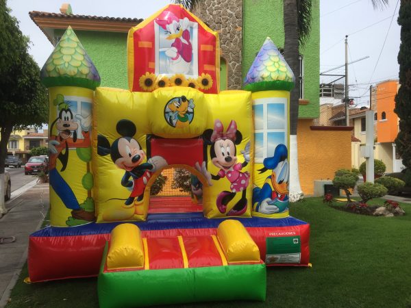 Castillo inflafle Disney